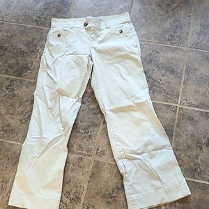 Docker's khaki boot cut pants